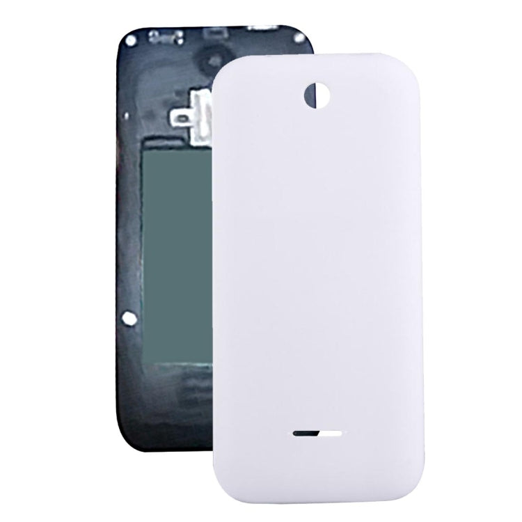 White Plastic Back Cover Replacement for Nokia 225