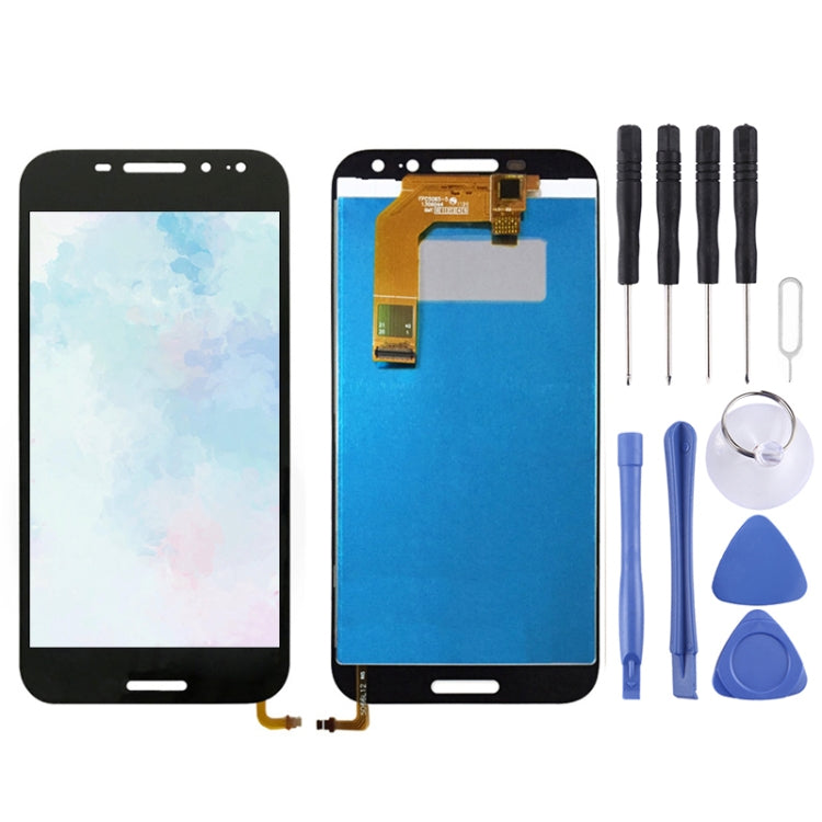 LCD Screen and Digitizer Full Assembly with Frame for Vodafone Smart N8 VFD610 (Black)