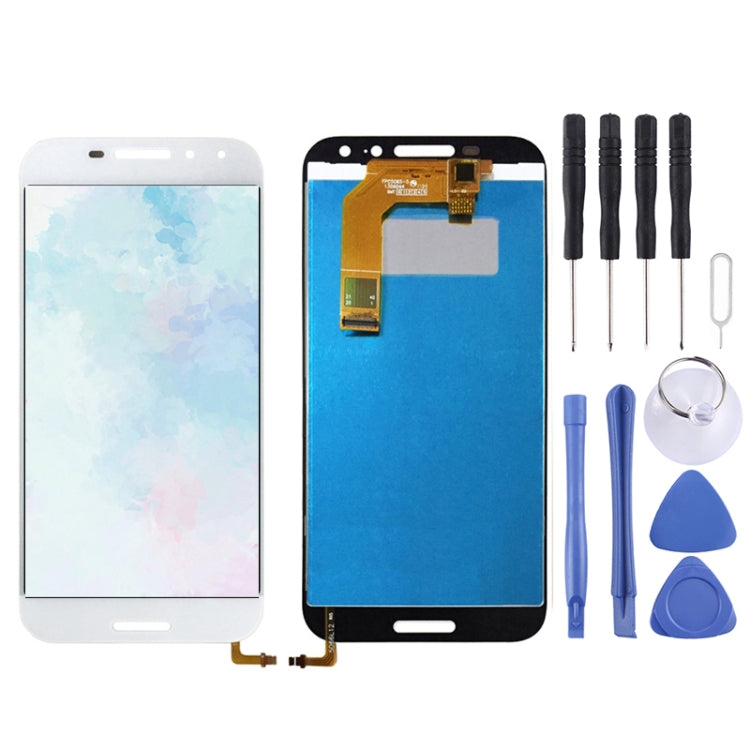 LCD Screen and Digitizer Full Assembly for Vodafone Smart N8 VFD610 (White)