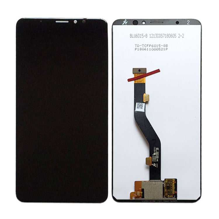 LCD Screen and Touch Screen Digitizer Assembly for Meizu Note 8 (Black)