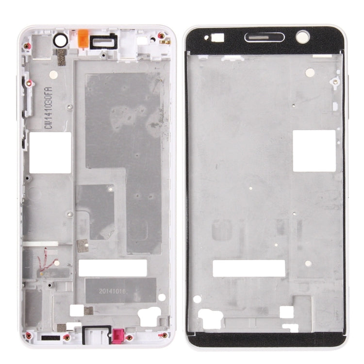 White LCD Middle Frame Bezel Replacement for Huawei Honor 6