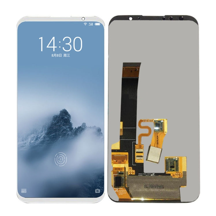 LCD Screen and Digitizer Full Assembly in White for Meizu 16 / 16th / M882H / M882Q