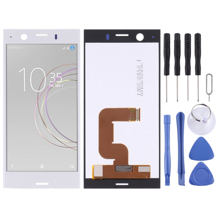 LCD Display and Touch Screen Replacement for Sony Xperia XZ1 Compact (Silver)