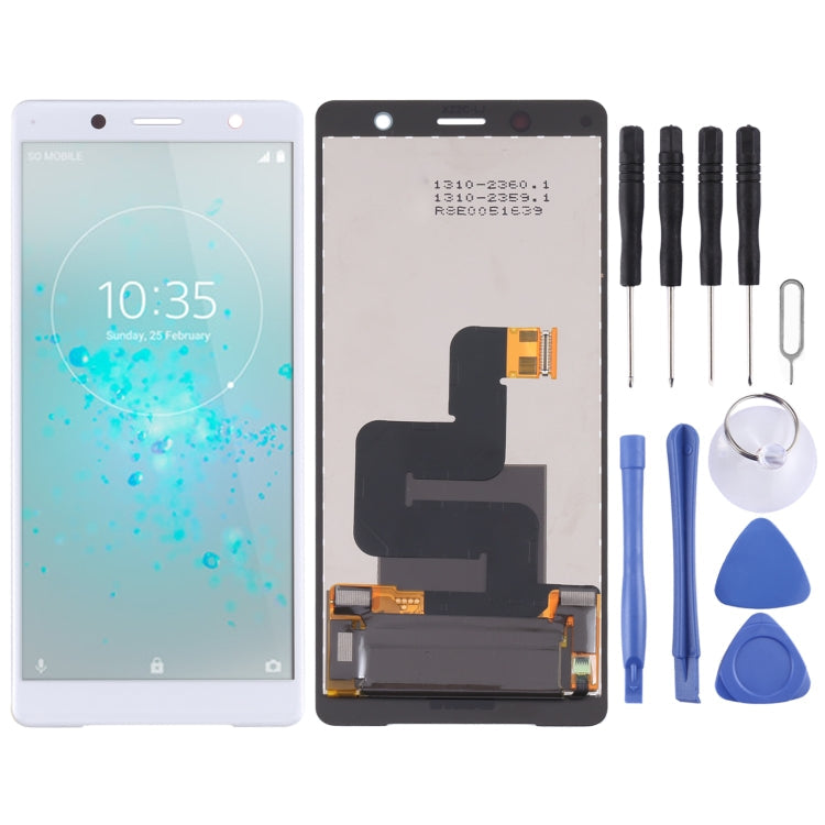 Sony Xperia XZ2 Compact White LCD Screen and Digitizer Full Assembly