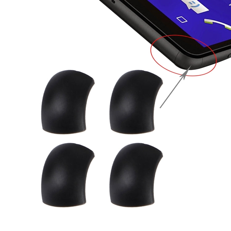 Sony Xperia C4 Front Bezel Edge Replacement (Black, 4 PCS)