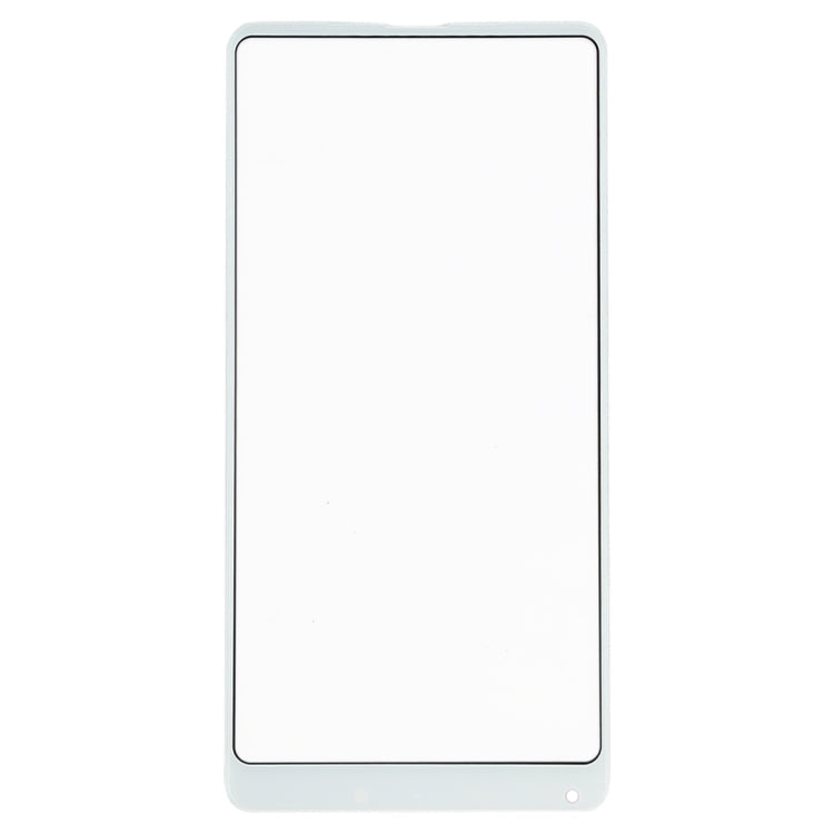 Front Screen Outer Glass Lens Replacement for Xiaomi Mi Mix 2S (White)