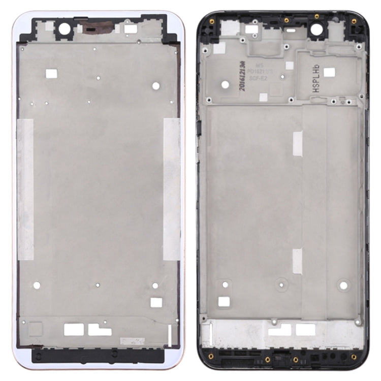 Front Bezel Plate for Vivo Y66 LCD Frame in Rose Gold