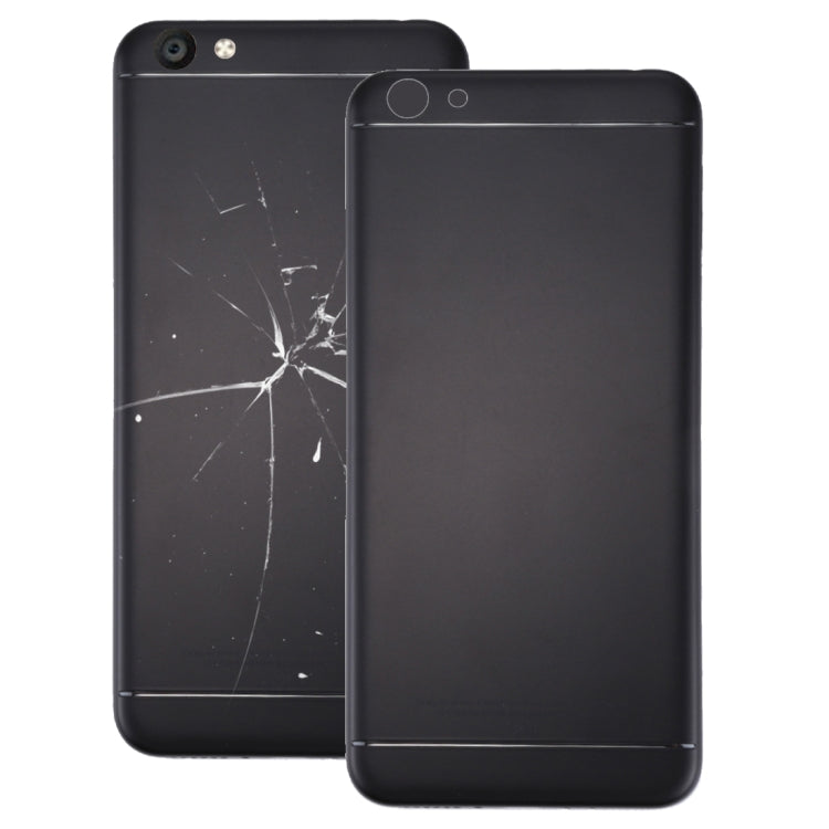 Black Battery Back Cover for Vivo Y55 - High Quality Replacement