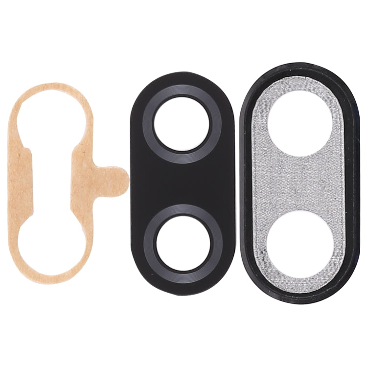 10 Piece Back Camera Bezel and Lens Cover Set for Huawei Nova 3i (Black)