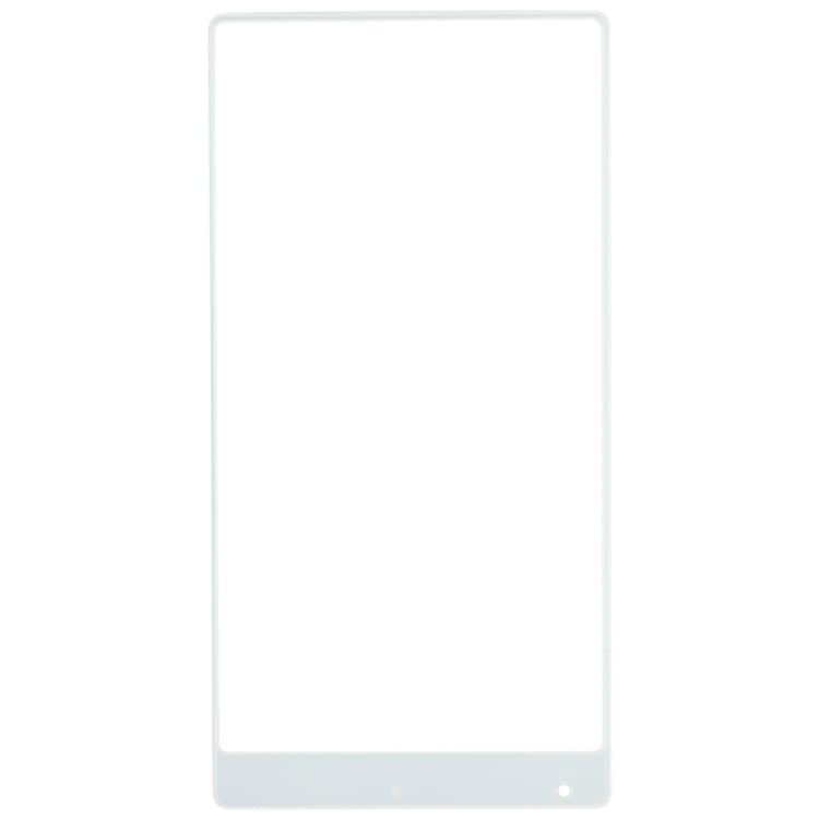 Front Screen Outer Glass Lens Replacement for Xiaomi Mi Mix (White)