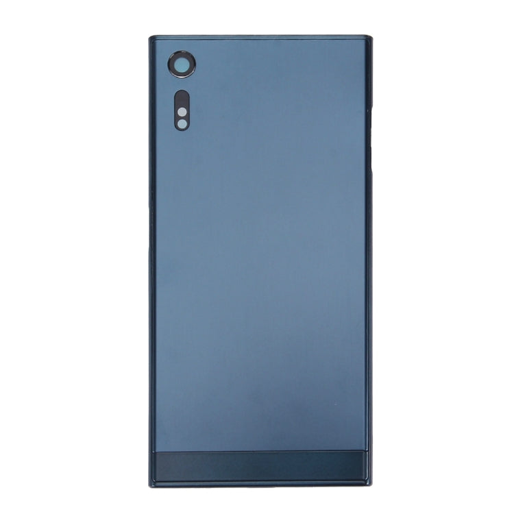 Sony Xperia XZ Back Battery Cover, Bottom Cover, and Middle Frame Replacement Set (Dark Blue)
