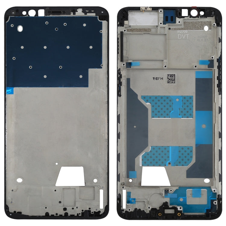 Black Front Housing LCD Frame Bezel Plate for OPPO R11s