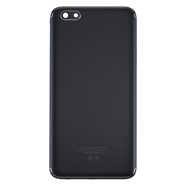 OPPO A77 Black Battery Back Cover with Enhanced Protection