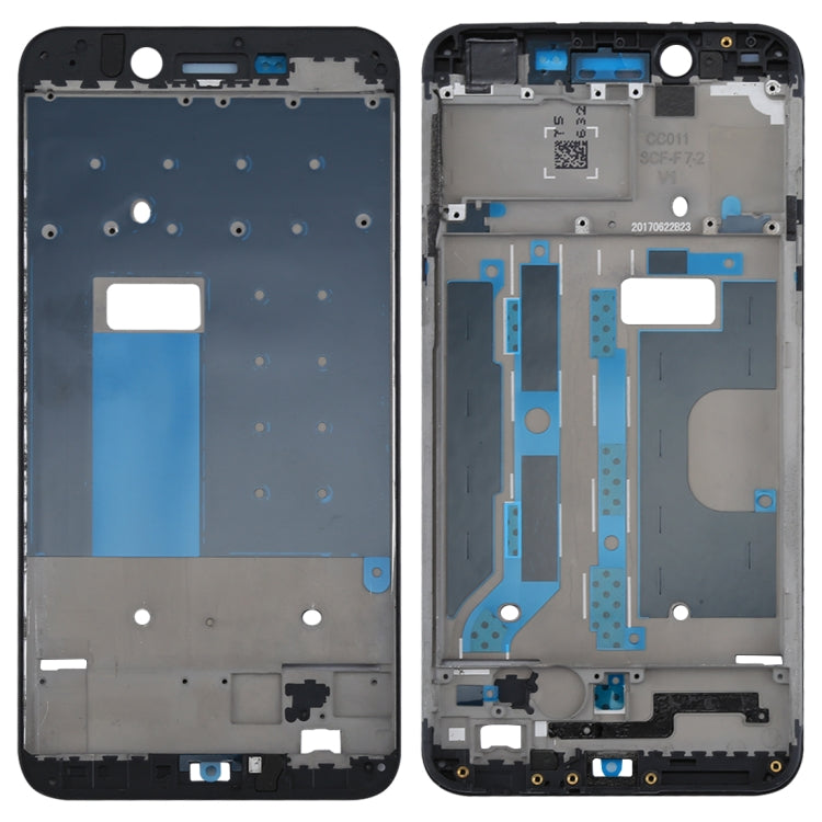Front LCD Frame Bezel Plate Replacement for OPPO A77 / F3 (Black)