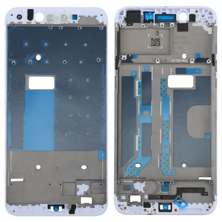 OPPO A77 / F3 White LCD Frame Bezel Plate