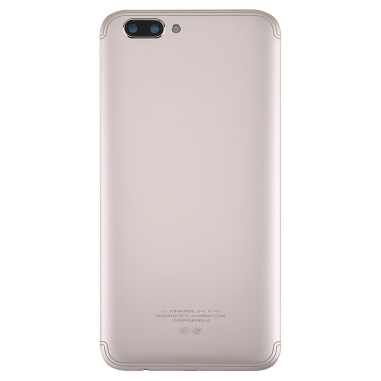 Gold Back Cover Replacement for OPPO R11 Plus