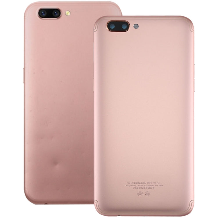 Rose Gold Replacement Back Cover for OPPO R11 Plus