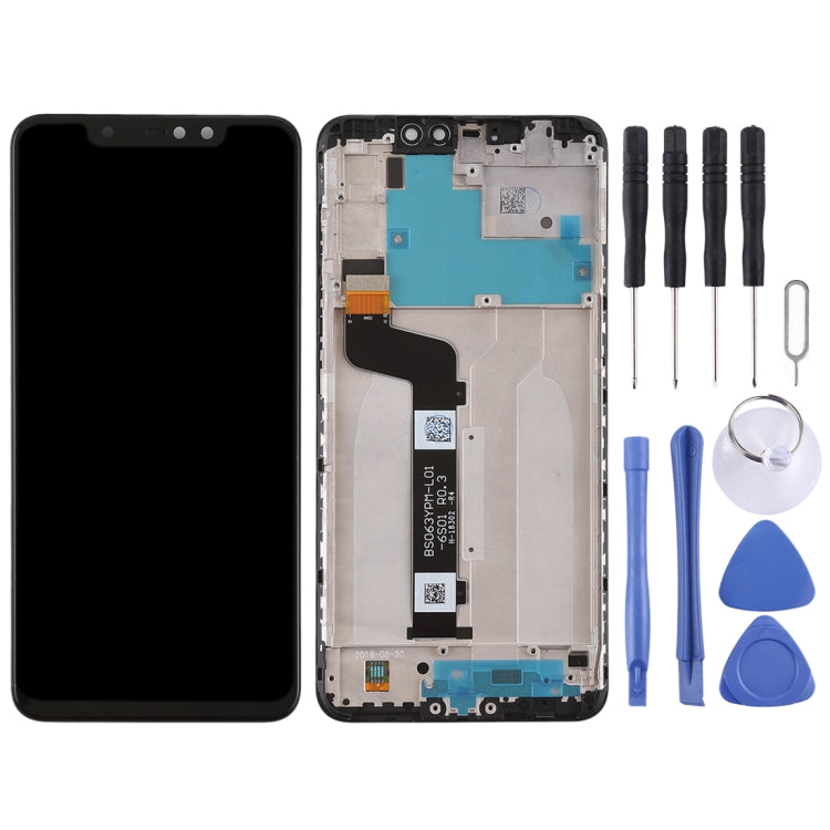 Xiaomi Redmi Note 6 Pro LCD Screen and Digitizer Assembly with Frame - Black