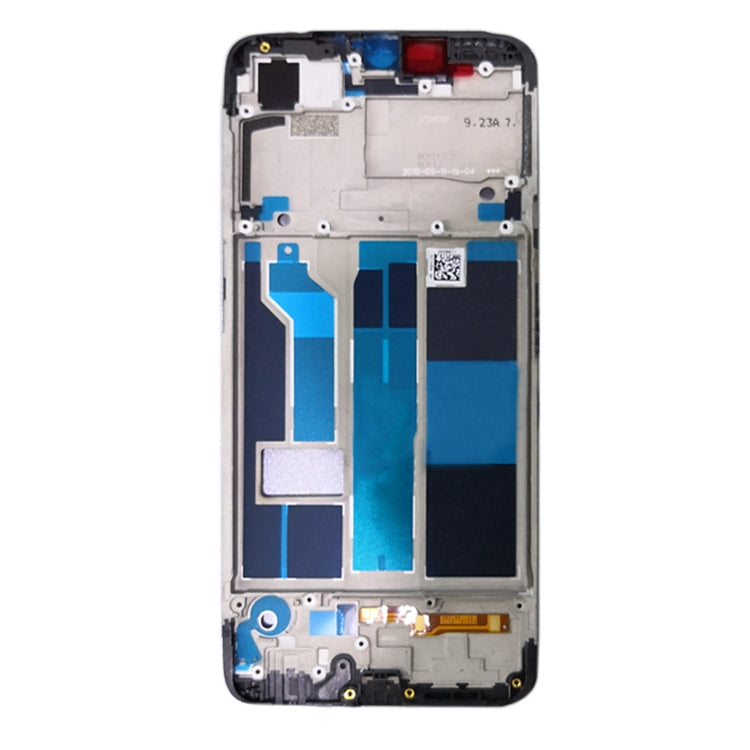 Replacement Front Housing LCD Frame Bezel Plate for OPPO K1 (Black)