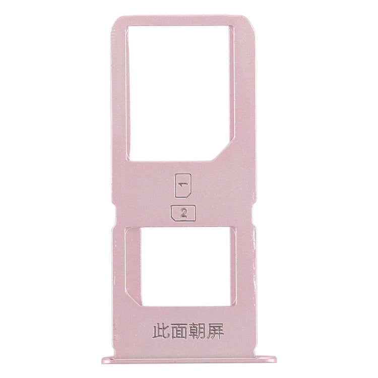 2 Pack SIM Card Tray for Vivo X6S Plus (Rose Gold)