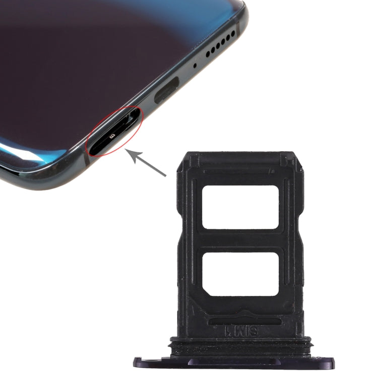 2 x Black SIM Card Trays for OPPO R17 Pro