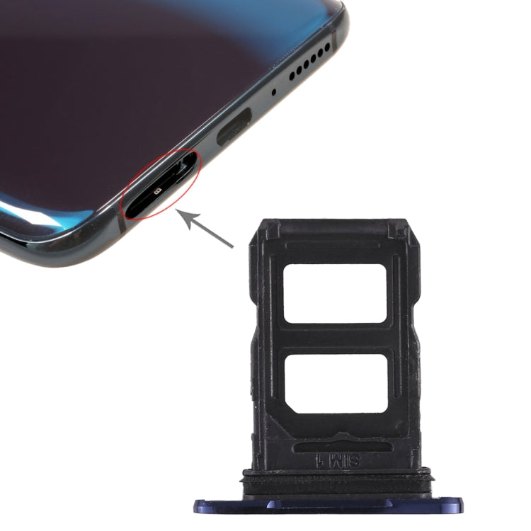 OPPO R17 Pro Replacement SIM Card Tray Set (Blue) - Pack of 2