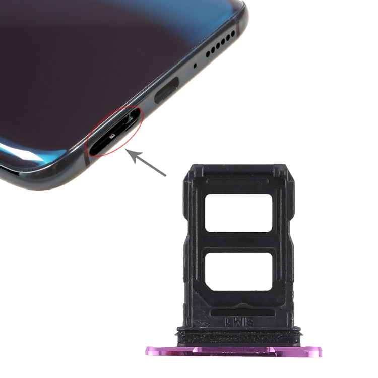 2-Pack Purple SIM Card Trays for OPPO R17 Pro