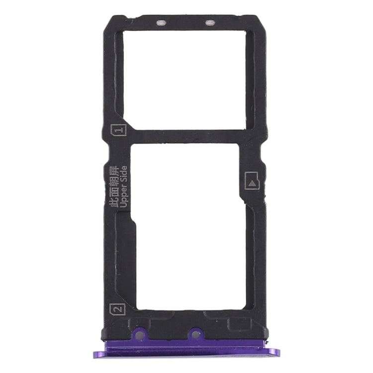 Vivo X21 SIM Card and Micro SD Card Tray Replacement (Purple)