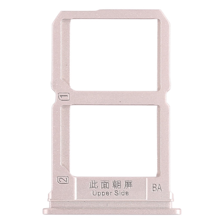 Dual SIM Card Tray Set for Vivo X9 - Gold