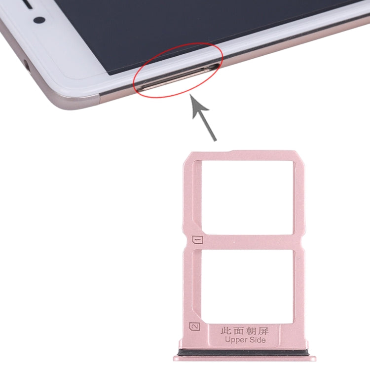 2-Pack Rose Gold SIM Card Tray for Vivo X9