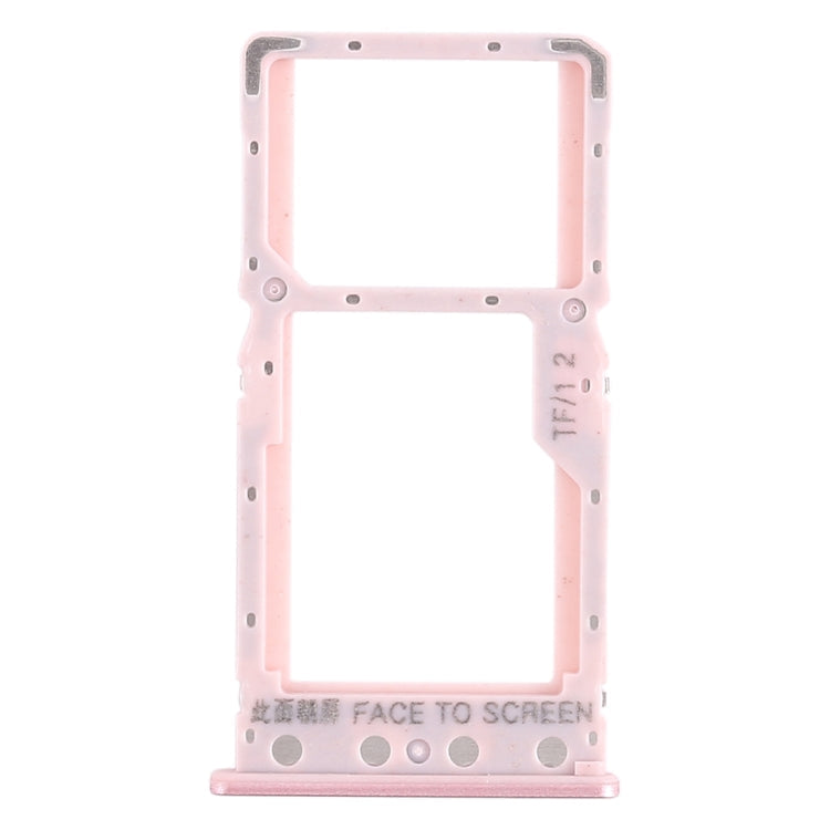 SIM Card Tray + SIM/Micro SD Card Tray for Xiaomi Redmi 6/6A in Rose Gold