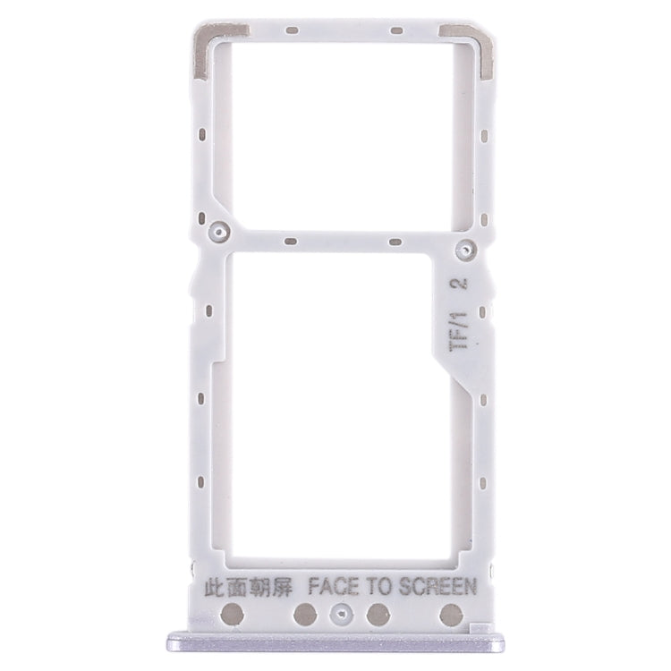 SIM Card Tray and Micro SD Card Tray for Xiaomi Redmi 6/6A - Silver