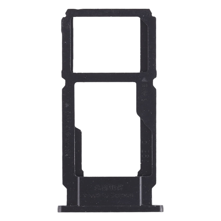 SIM Card Tray + Micro SD Card Tray for OPPO R11s - Black