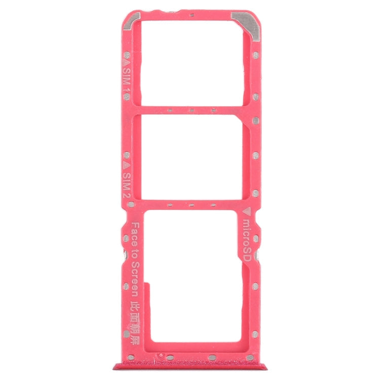 OPPO A5 / A3s (Red) SIM Card Tray and Micro SD Card Tray Combo