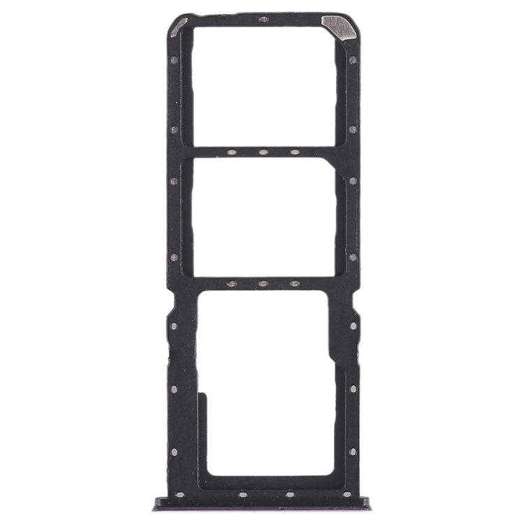 Purple SIM Card Tray and Micro SD Card Tray Kit for OPPO A7x / F9 / F9 Pro / Realme 2 Pro