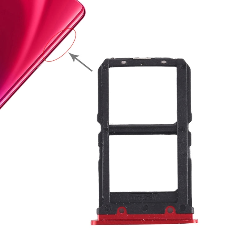 2-Pack of Red SIM Card Trays for Vivo X23