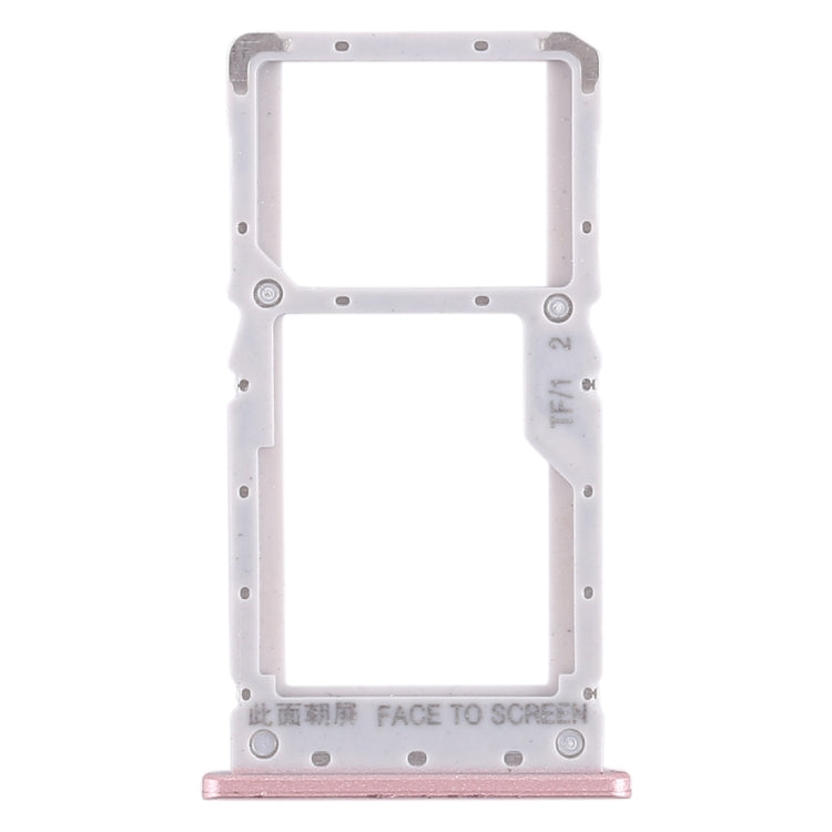 SIM Card Tray and Micro SD Card Tray for Xiaomi Redmi Note 6 Pro (Rose Gold)