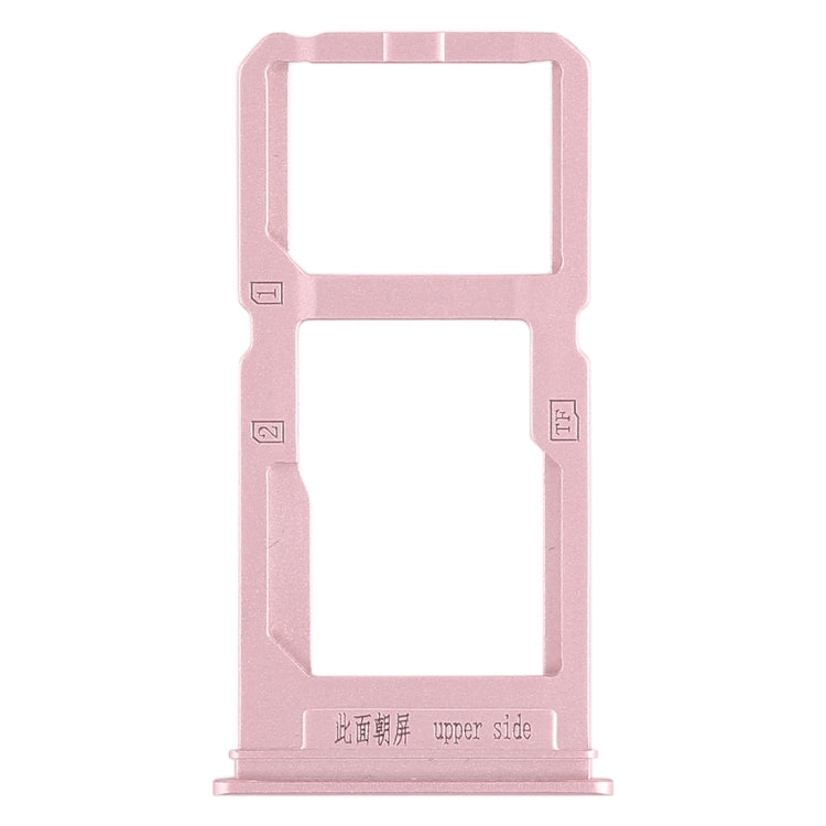 SIM Card Tray and Micro SD Card Tray Replacement for Vivo X20 Plus (Rose Gold)