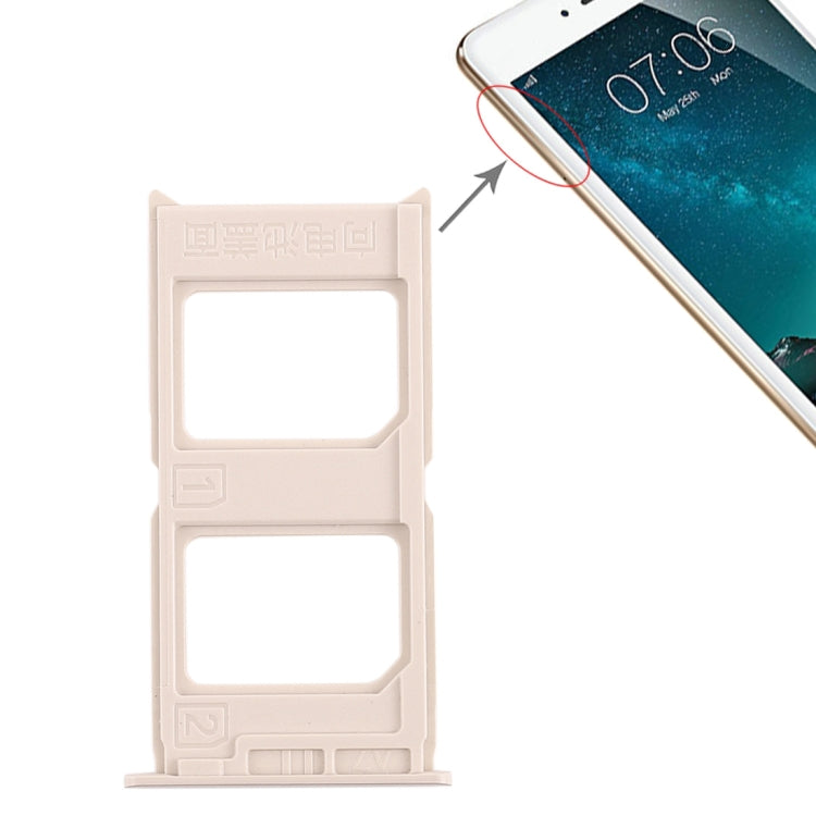 2-Pack Replacement Gold SIM Card Trays for Vivo V3
