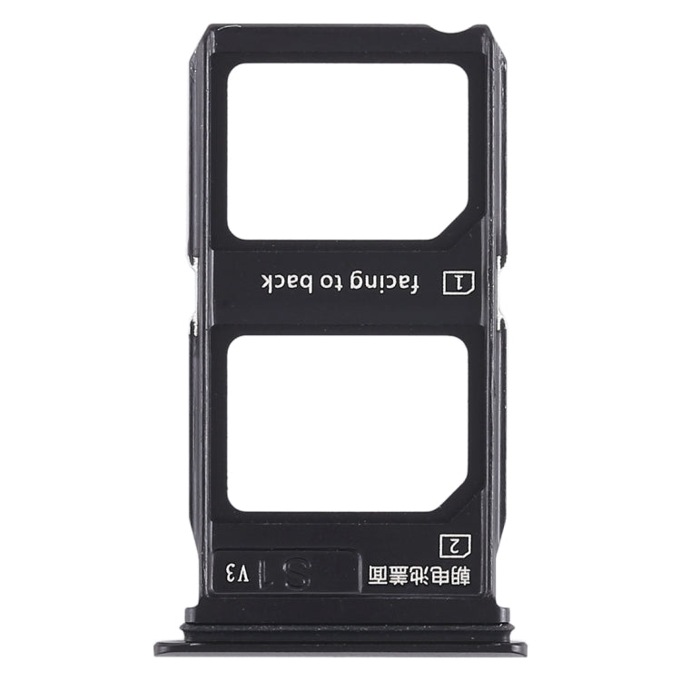 2 Pack of Black SIM Card Trays for Vivo X9 Plus