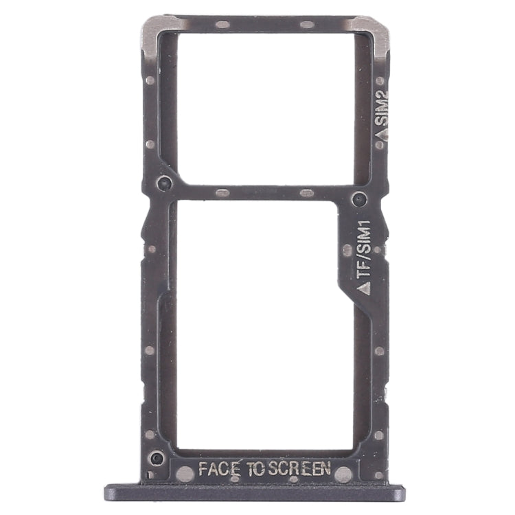 SIM Card Tray Replacement for Xiaomi Pocophone F1 (Black) with Micro SD Card Tray