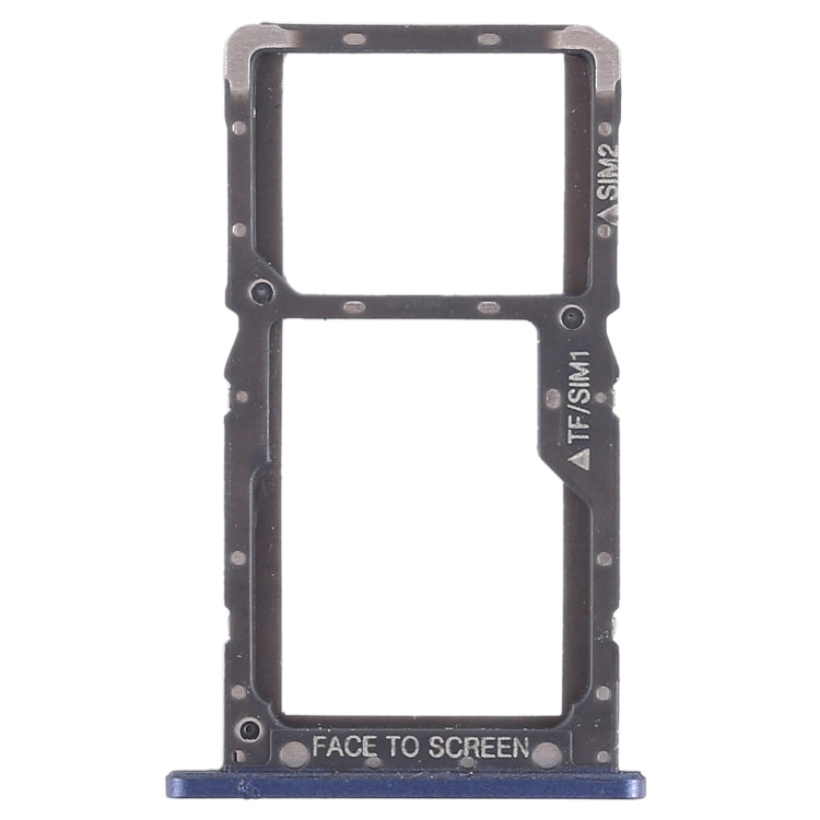 SIM Card and Micro SD Card Tray for Xiaomi Pocophone F1 (Blue)