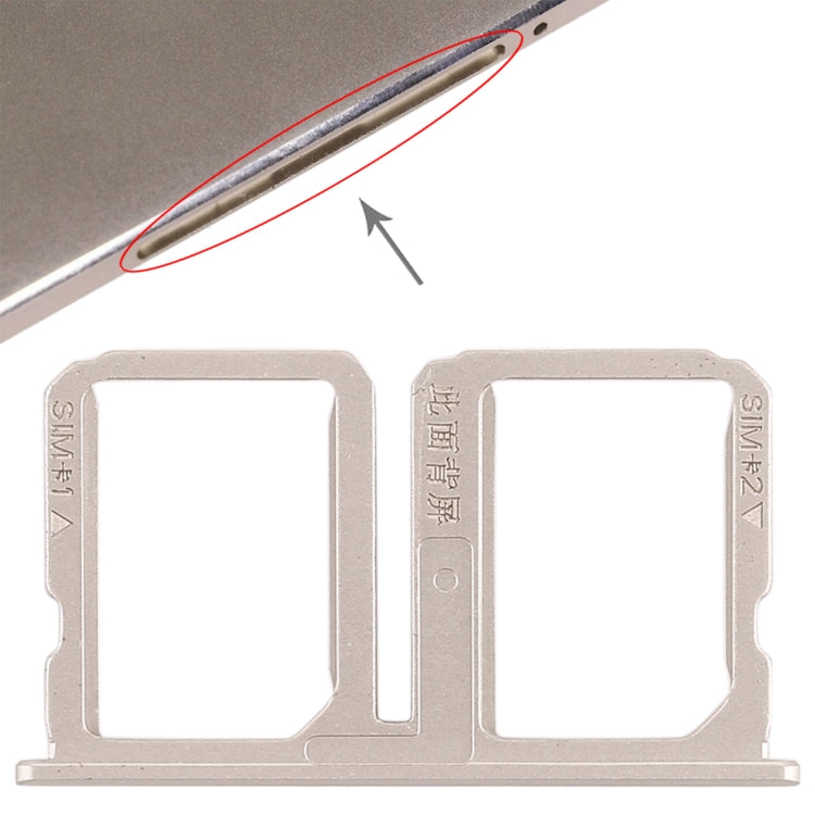 Twin Pack of Gold SIM Card Trays for Vivo Xplay5