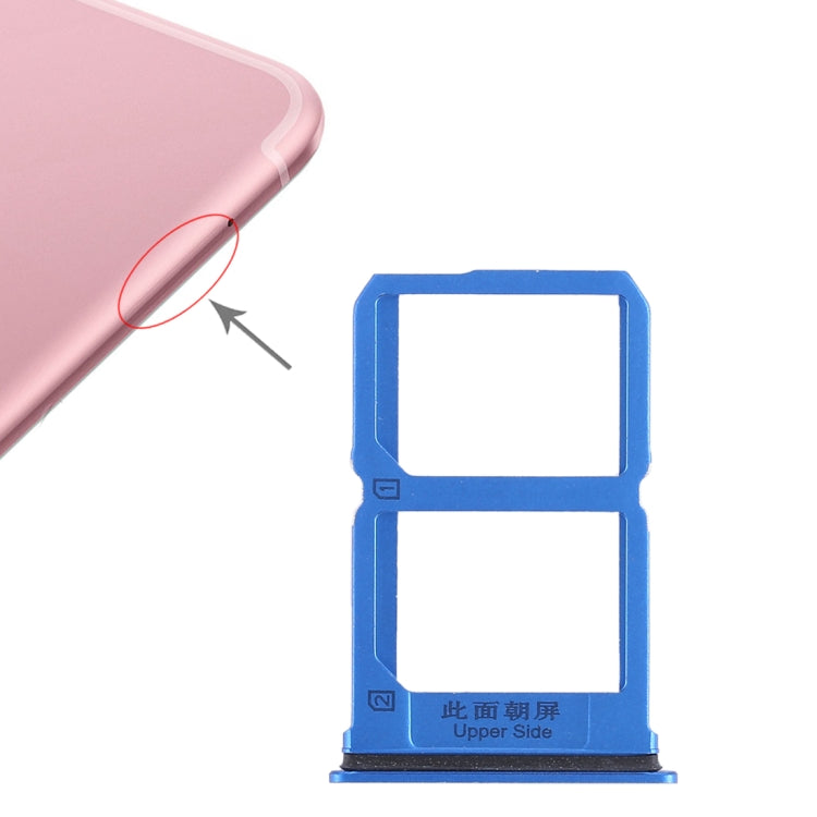 2 Pack Blue SIM Card Tray Replacement for Vivo X9s