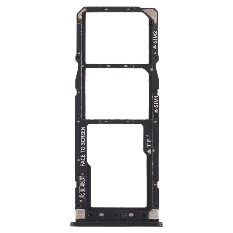 SIM Card Tray + Micro SD Card Tray for Xiaomi Redmi 6 Pro - Black (2 Pack)
