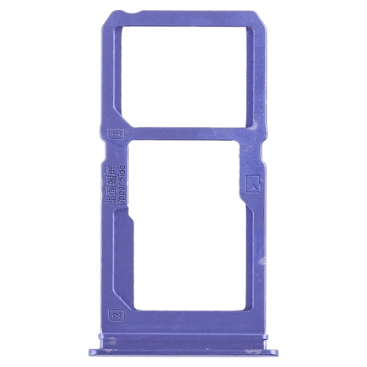 SIM Card Tray and Micro SD Card Tray Set for Vivo X21i - Blue