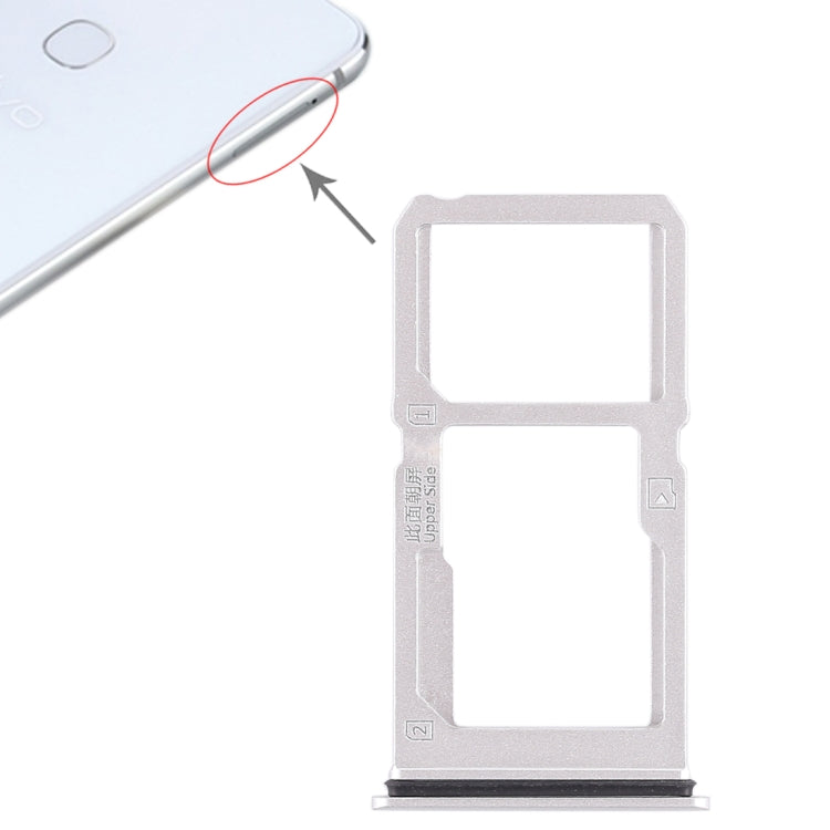 Vivo X21i SIM Card and Micro SD Card Tray (Silver)