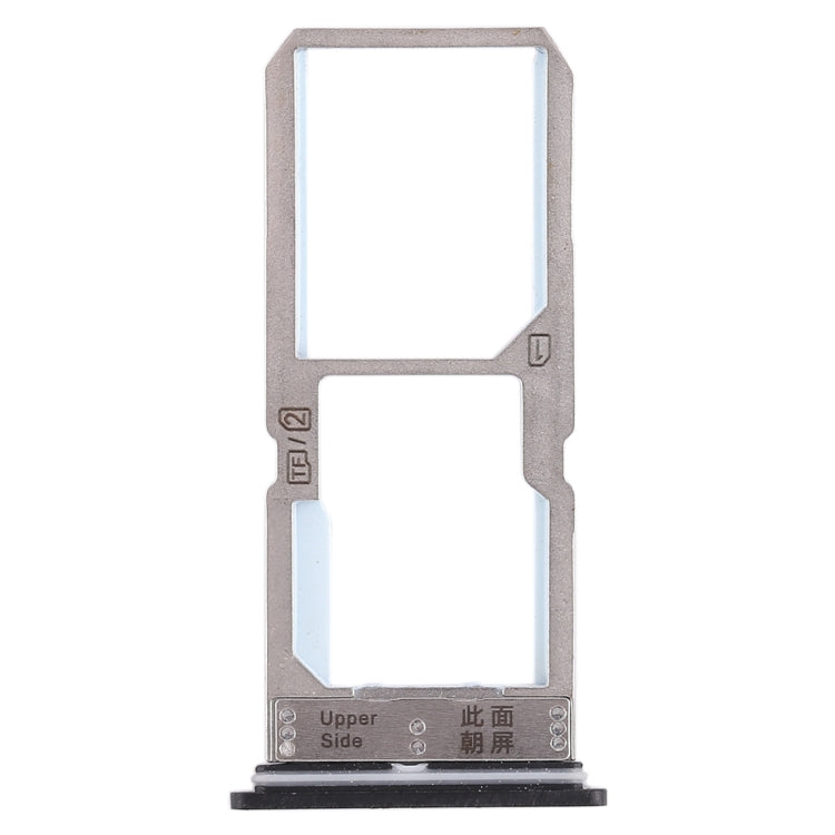 Vivo Y67 SIM Card Tray + Micro SD Card Tray (Black)