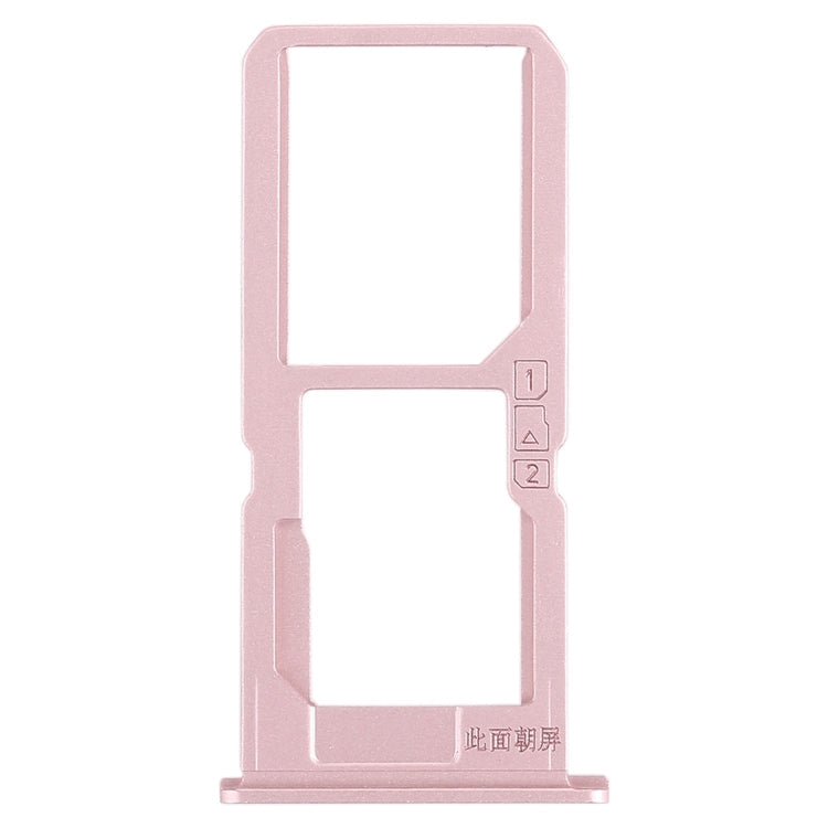 SIM Card Tray and Micro SD Card Tray Replacement for Vivo V3Max (Rose Gold)