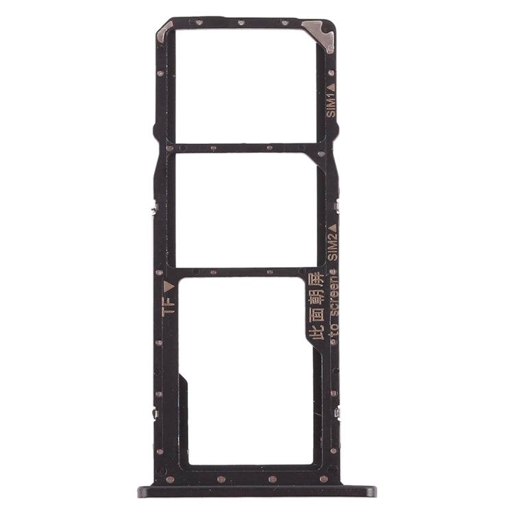 Huawei Enjoy 9 SIM Card Tray and Micro SD Card Tray Set - Black